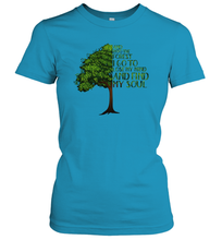 Load image into Gallery viewer, And Into The Forest I Go To Lose My Mind And Find My Soul Graphic Women Cotton T-Shirt