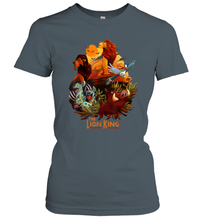 Load image into Gallery viewer, Disney Lion King Main Cast Poster Women Cotton T-Shirt