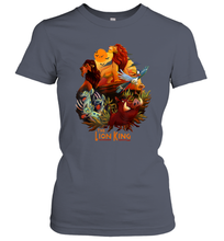 Load image into Gallery viewer, Disney Lion King Main Cast Poster Women Cotton T-Shirt