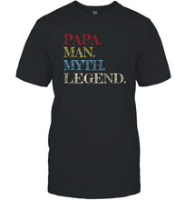 Load image into Gallery viewer, Pop Pop The Man The Myth The Legend Gift Men Cotton T-Shirt