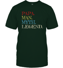 Load image into Gallery viewer, Pop Pop The Man The Myth The Legend Gift Men Cotton T-Shirt
