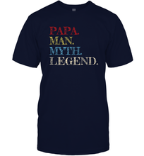 Load image into Gallery viewer, Pop Pop The Man The Myth The Legend Gift Men Cotton T-Shirt