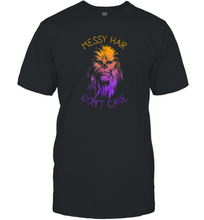 Load image into Gallery viewer, Star Wars Chewbacca Messy Hair Don't Care Graphic Men Cotton T-Shirt