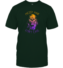 Load image into Gallery viewer, Star Wars Chewbacca Messy Hair Don't Care Graphic Men Cotton T-Shirt