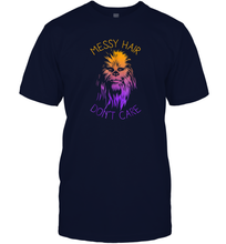 Load image into Gallery viewer, Star Wars Chewbacca Messy Hair Don't Care Graphic Men Cotton T-Shirt