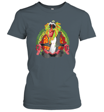 Load image into Gallery viewer, Disney Lion King Rafiki Geometric Rainbow Women Cotton T-Shirt