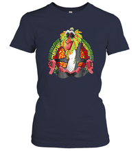 Load image into Gallery viewer, Disney Lion King Rafiki Geometric Rainbow Women Cotton T-Shirt