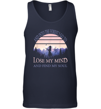 Load image into Gallery viewer, And into the forest I go to lose my mind and find my soul Tee Graphic Men Cotton Tank Top