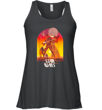 Load image into Gallery viewer, Star Wars Ralph McQuarrie Luke and Leia Alderaan Women Racerback Tank