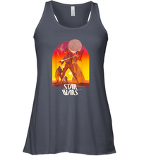 Load image into Gallery viewer, Star Wars Ralph McQuarrie Luke and Leia Alderaan Women Racerback Tank