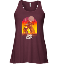 Load image into Gallery viewer, Star Wars Ralph McQuarrie Luke and Leia Alderaan Women Racerback Tank