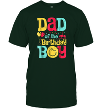 Load image into Gallery viewer, Dad of the Birthday Boy T shirt Father Dads Daddy Men Gifts Men Cotton T-Shirt