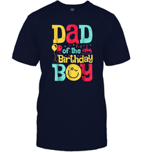 Load image into Gallery viewer, Dad of the Birthday Boy T shirt Father Dads Daddy Men Gifts Men Cotton T-Shirt