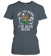 Load image into Gallery viewer, Disney Lion King Timon Achin' Bacon Women Cotton T-Shirt