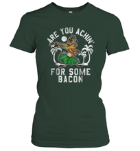 Load image into Gallery viewer, Disney Lion King Timon Achin' Bacon Women Cotton T-Shirt