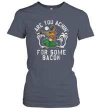 Load image into Gallery viewer, Disney Lion King Timon Achin' Bacon Women Cotton T-Shirt