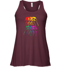 Load image into Gallery viewer, Star Wars Darth Vader Rainbow Darkside Pride Graphic Women Racerback Tank