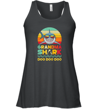 Load image into Gallery viewer, Womens Retro Vintage Grandma Shark Doo Doo Halloween Costume Women Racerback Tank