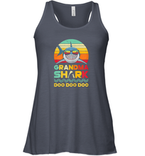 Load image into Gallery viewer, Womens Retro Vintage Grandma Shark Doo Doo Halloween Costume Women Racerback Tank