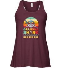 Load image into Gallery viewer, Womens Retro Vintage Grandma Shark Doo Doo Halloween Costume Women Racerback Tank