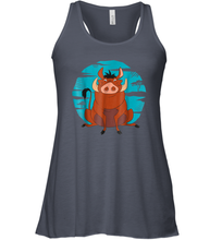 Load image into Gallery viewer, Disney The Lion King Happy Pumbaa Women Racerback Tank