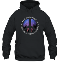 Load image into Gallery viewer, Into The Forest I Go To Lose My Mind Find Soul Hippie Gift Unisex Hooded Sweatshirt