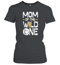Load image into Gallery viewer, Mom of the Wild One T shirt Mother Moms Mommy Women Gift Women Cotton T-Shirt