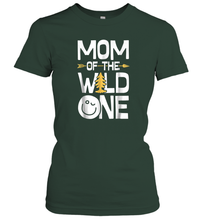 Load image into Gallery viewer, Mom of the Wild One T shirt Mother Moms Mommy Women Gift Women Cotton T-Shirt