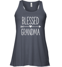 Load image into Gallery viewer, Blessed Grandma T shirt Grandmother Mother Moms Women Gifts Women Racerback Tank
