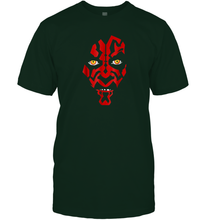 Load image into Gallery viewer, Star Wars Darth Maul Hooded Face Creeping Graphic Men Cotton T-Shirt