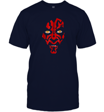 Load image into Gallery viewer, Star Wars Darth Maul Hooded Face Creeping Graphic Men Cotton T-Shirt