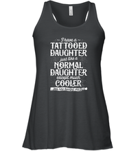 Load image into Gallery viewer, Tattooed Daughter T shirt Tattoo Fathers Day Dad Funny Gifts Women Racerback Tank