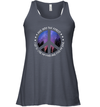 Load image into Gallery viewer, Into The Forest I Go To Lose My Mind Find Soul Hippie Gift Women Racerback Tank