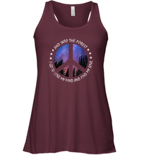Load image into Gallery viewer, Into The Forest I Go To Lose My Mind Find Soul Hippie Gift Women Racerback Tank