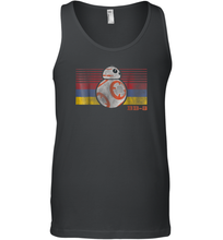 Load image into Gallery viewer, Star Wars BB 8 Retro Stripes Episode 7 Graphic Men Cotton Tank Top