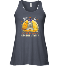 Load image into Gallery viewer, Womens Namaste Witches Love And Light Yoga Halloween Costume Gift Women Racerback Tank