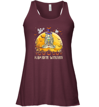 Load image into Gallery viewer, Womens Namaste Witches Love And Light Yoga Halloween Costume Gift Women Racerback Tank
