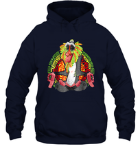 Load image into Gallery viewer, Disney Lion King Rafiki Geometric Rainbow Graphic Unisex Hooded Sweatshirt