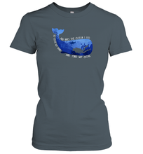 Load image into Gallery viewer, And Into The Ocean I Go To Lose My Mind And Find My Soul Gifts Women Cotton T-Shirt