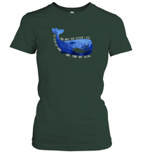 Load image into Gallery viewer, And Into The Ocean I Go To Lose My Mind And Find My Soul Gifts Women Cotton T-Shirt
