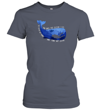 Load image into Gallery viewer, And Into The Ocean I Go To Lose My Mind And Find My Soul Gifts Women Cotton T-Shirt
