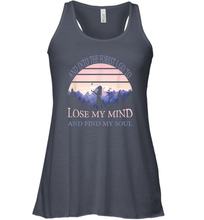 Load image into Gallery viewer, And into the forest I go to lose my mind and find my soul Tee Graphic Women Racerback Tank